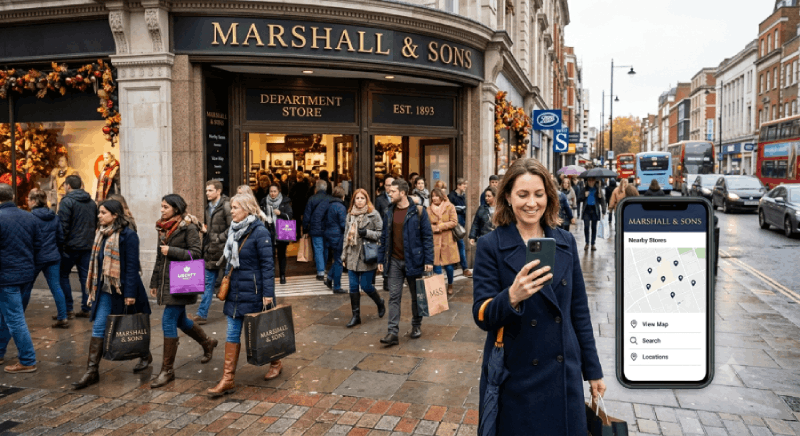 Digital Marketing for UK Department Stores